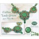 Free pattern Par Puca® Beads - Necklace Lady green